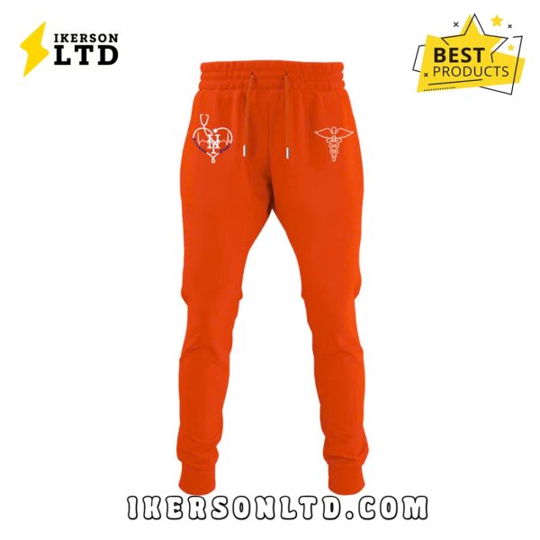 New York Mets Nurses Night Orange Hoodie, Long Pants