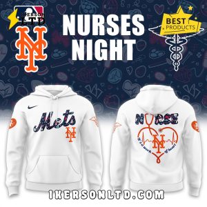 New York Mets Nurses Night White Hoodie, Long Pants