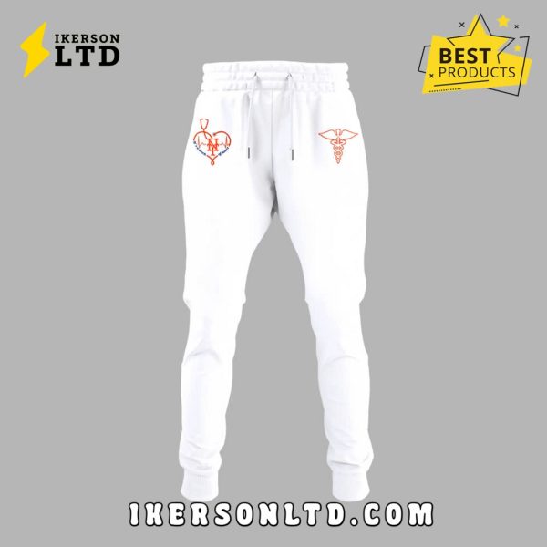 New York Mets Nurses Night White Hoodie, Long Pants
