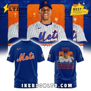 New York Mets Soto Navy Collection Hoodie