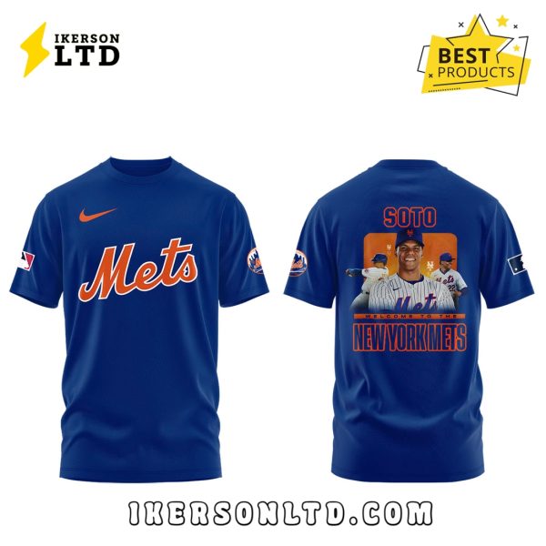 New York Mets Soto Navy Collection Hoodie