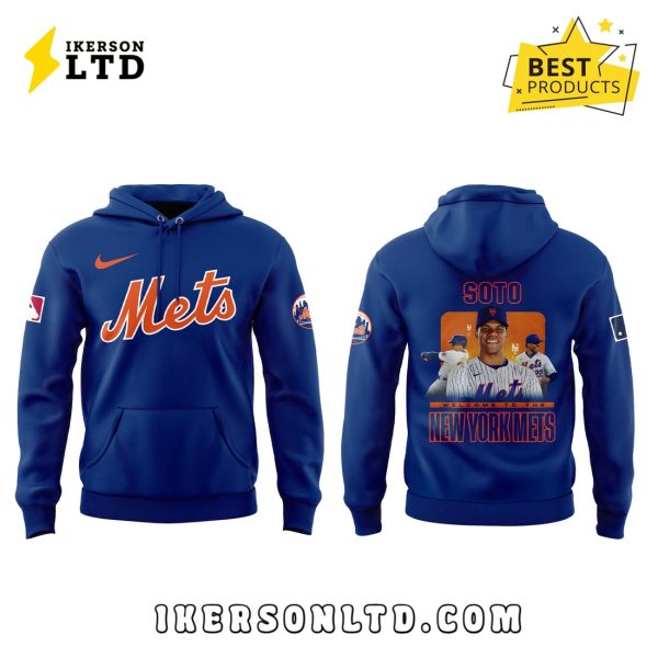 New York Mets Soto Navy Collection Hoodie, Long Pants