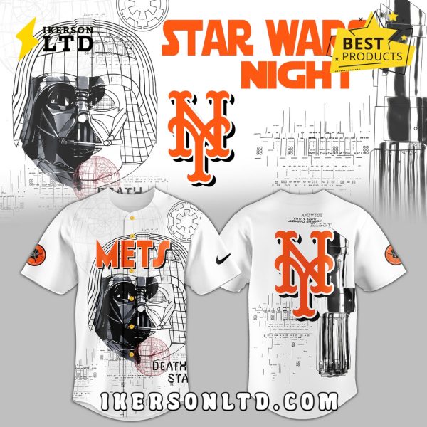 New York Mets x Death Wars Night Baseball Jersey