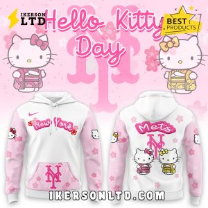 New York Mets x Hello Kitty 2025 Hoodie, Long Pants