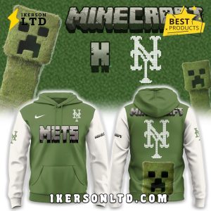 New York Mets x MineCraft 2025 Hoodie, Long Pants