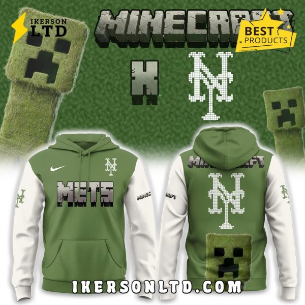 New York Mets x MineCraft 2025 Hoodie, Long Pants