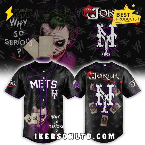 New York Mets x The Joker Baseball Jersey