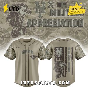 New York Mets x Veteran U.S 2025 Baseball Jersey