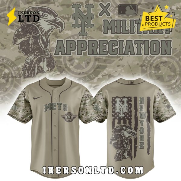 New York Mets x Veteran U.S 2025 Baseball Jersey