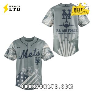 New York Mets x Veteran U.S Air Force 2025 Baseball Jersey