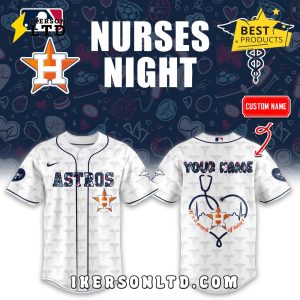 Nurses Night 2025 x Houston Astros Baseball Jersey