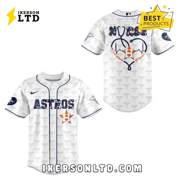 Nurses Night MLB Houston Astros Baseball Jersey