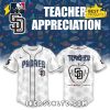 Los Angeles Angels Teacher Night Red Baseball Jersey