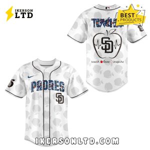 San Diego Padres 2025 Teacher Night Baseball Jersey