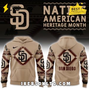 San Diego Padres America Native Edition Hoodie, Long Pants