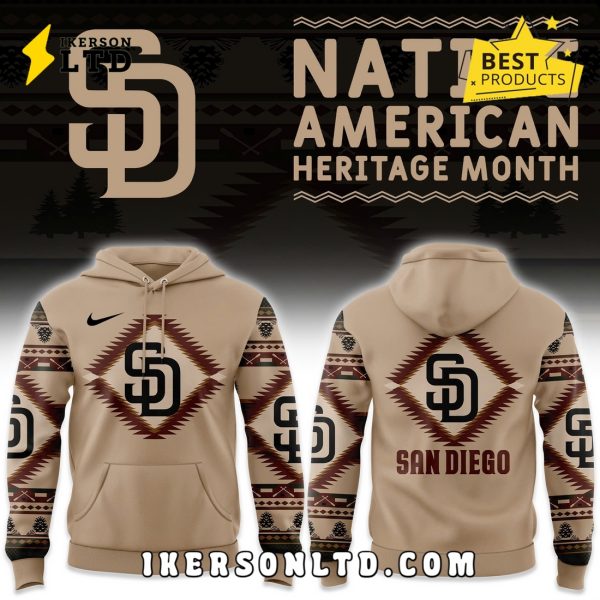 San Diego Padres America Native Edition Hoodie, Long Pants