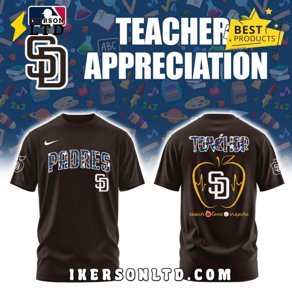 San Diego Padres MLB Teacher Night 2025 Hoodie