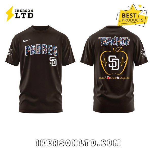 San Diego Padres MLB Teacher Night 2025 Hoodie