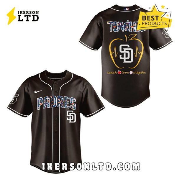 San Diego Padres MLB Teacher Night Baseball Jersey