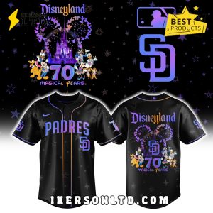 San Diego Padres x Disneyland 70th Baseball Jersey