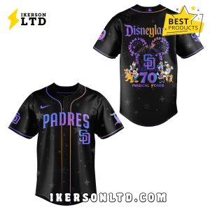 San Diego Padres x Disneyland 70th Baseball Jersey
