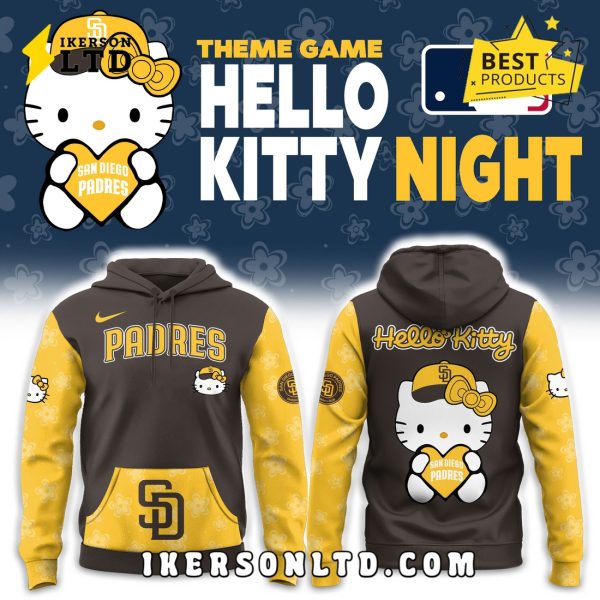San Diego Padres x Hello Kitty 2025 Hoodie, Long Pants