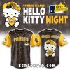 Los Angeles Dodgers x Hello Kitty Yellow Baseball Jersey