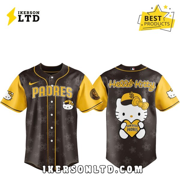 San Diego Padres x Hello Kitty Night Baseball Jersey