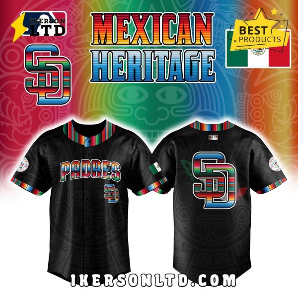 San Diego Padres x Mexican Heritage Night Baseball Jersey