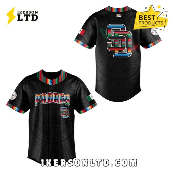 San Diego Padres x Mexican Heritage Night Baseball Jersey