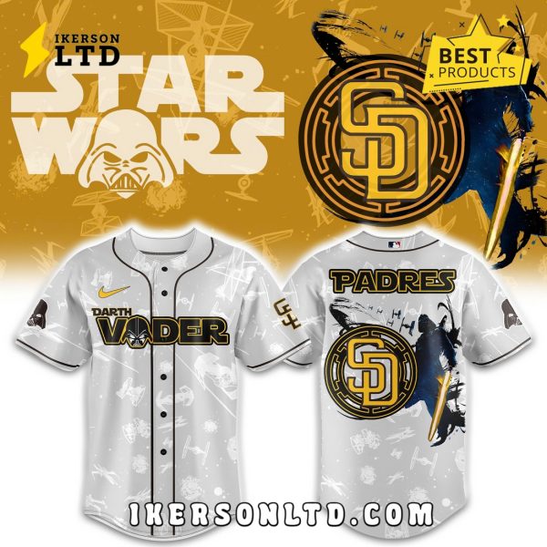 San Diego Padres x Star Wars Night 2025 Baseball Jersey