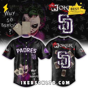 San Diego Padres x The Joker Baseball Jersey