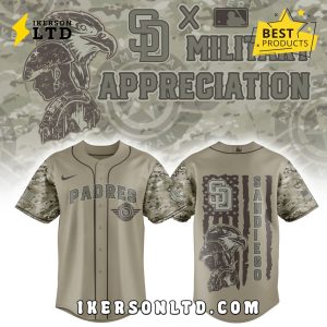 San Diego Padres x Veteran U.S Air Force 2025 Baseball Jersey