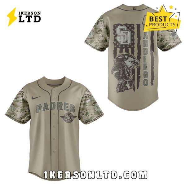 San Diego Padres x Veteran U.S Air Force 2025 Baseball Jersey
