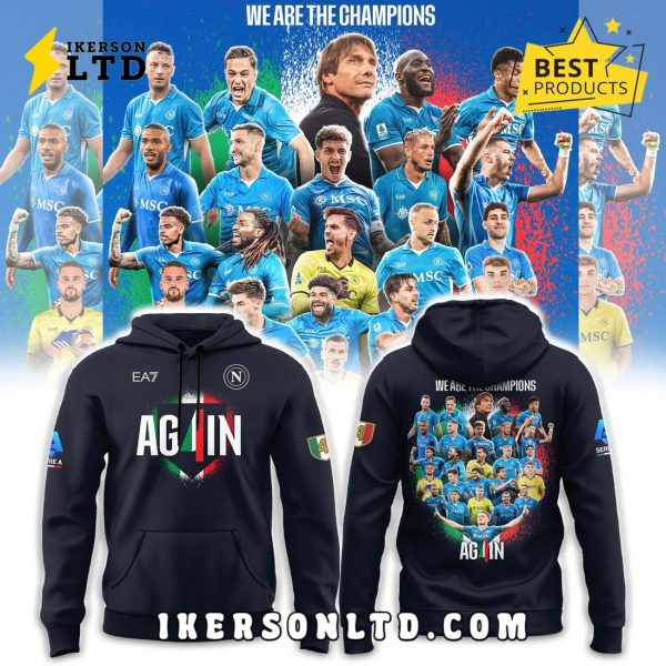 SSC Napoli Campioni d’Italia Hoodie, Long Pant Limited Edition