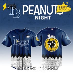 Tampa Bay Rays x Peanuts Night Baseball Jersey 2025