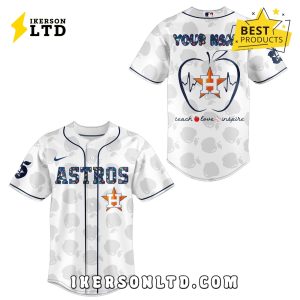 Teacher Appreciation x Houston Astros Baseball Jersey