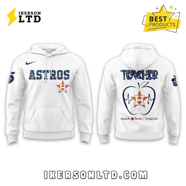 Teacher x Houston Astros Night Hoodie, Long Pants