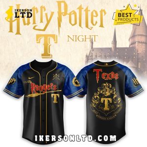 Texas Rangers x Harry Potter Night Heritage Baseball Jersey