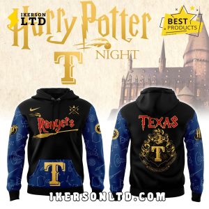 Texas Rangers x Harry Potter Night Heritage Hoodie, Long Pants