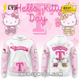 Texas Rangers x Hello Kitty 2025 Hoodie Limited Edition
