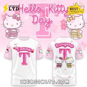 Texas Rangers x Hello Kitty 2025 Hoodie Limited Edition