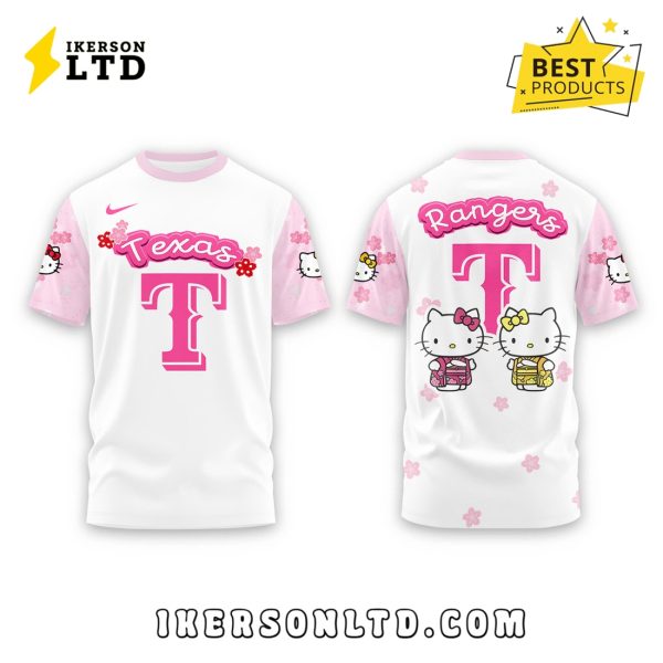 Texas Rangers x Hello Kitty 2025 Hoodie Limited Edition