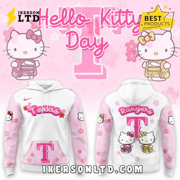 Texas Rangers x Hello Kitty 2025 Hoodie, Long Pants