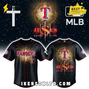 Texas Rangers x Jesus Save 2025 Baseball Jersey