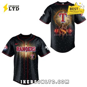 Texas Rangers x Jesus Save 2025 Baseball Jersey