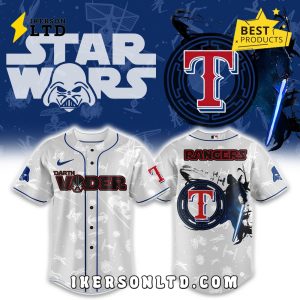 Texas Rangers x Star Wars Night 2025 Baseball Jersey