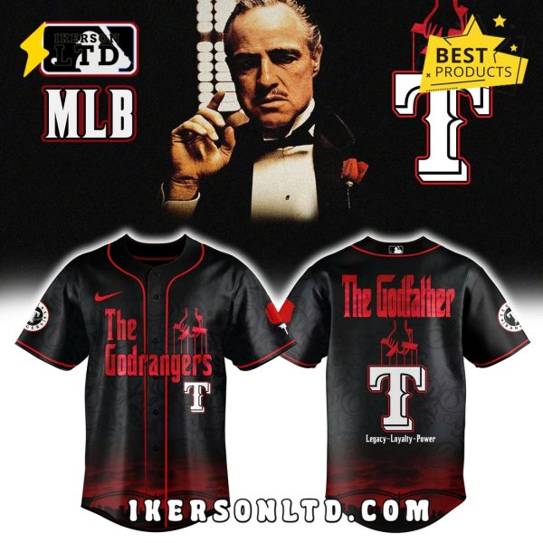 Texas Rangers x The Godfather Baseball Jersey