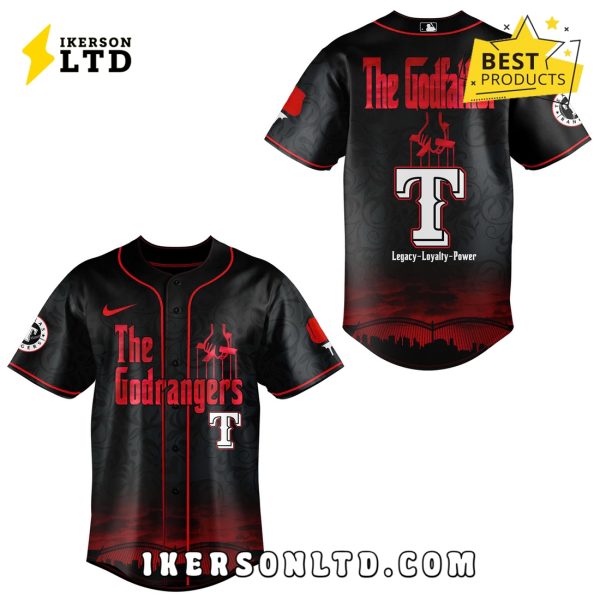 Texas Rangers x The Godfather Baseball Jersey