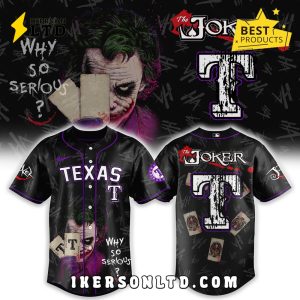 Texas Rangers x The Joker Baseball Jersey